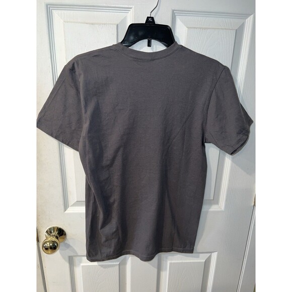 Anatomy of a Corgi Shirt Mens Size Small Fitted T Shirt Grey Funny Dog Graphic - Picture 4 of 5